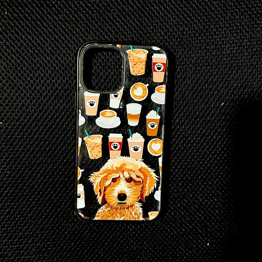 Golden doodle iPhone 12 case